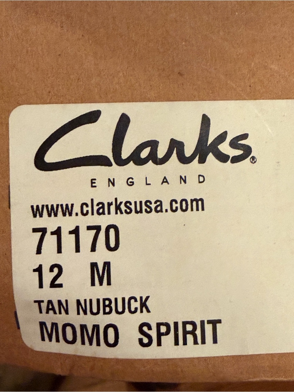 Clarks Momo Spirit Brown Leather Loafers Slip On Shoes Men’s Size 12 Moccasin - Picture 12 of 14